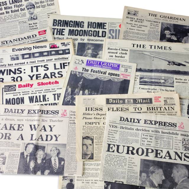 Valentine's Newspaper Gifts